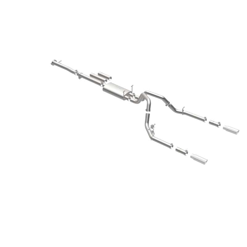 Magnaflow — MagnaFlow Stainless Cat-Back Exhaust 2015 Chevy Silverado 2500HD 6.0L Dual Split Rear Exit 4in
Cat-Back - view 19