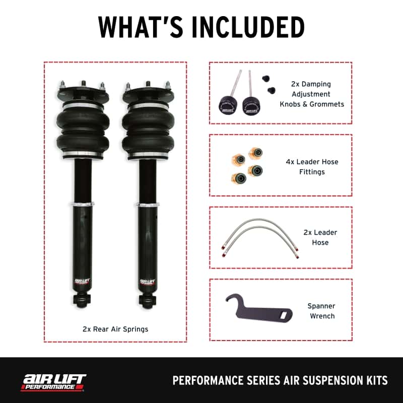 Air Lift — Air Lift Performance 89-00 Lexus LS400 Rear Air Suspension Kit
Air Lift Performance - view 6