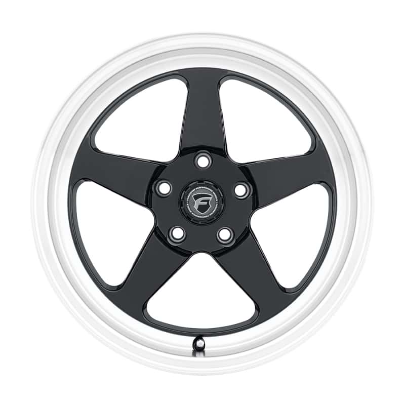 Forgestar — Forgestar D5 Drag 18x5.0 / 5x115 BP / ET-37 / 1.5in BS Gloss Black Wheel - view 1