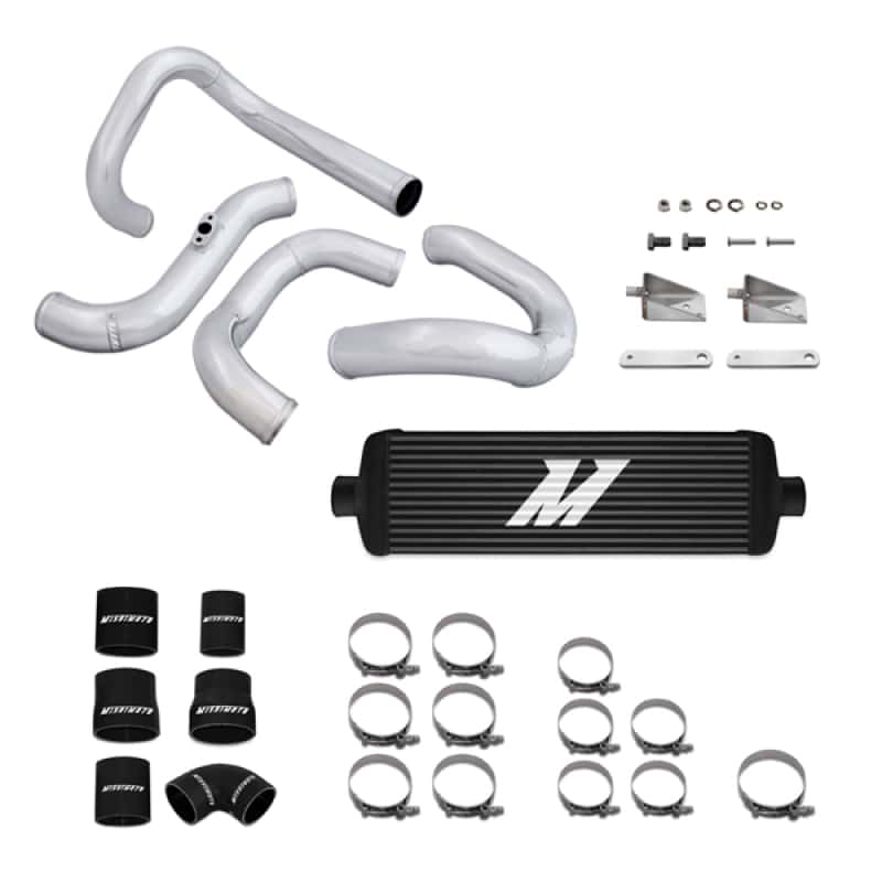 Mishimoto — Mishimoto 10-12 Hyundai Genesis 2.0T Black Race Intercooler & Piping Kit - view 1