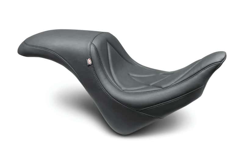 Mustang Motorcycle — Mustang 10-21 Honda VT1300CX Fury Tripper Fastback 1PC Seat w/Diamond Stitch - Black - view 1