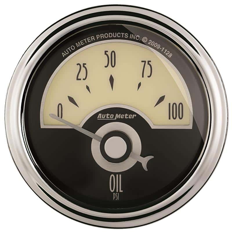 AutoMeter — AutoMeter Gauge Oil Press 2-1/16in. 100PSI Elec Cruiser Ad
GA 2" OILP ELEC CAD - view 1