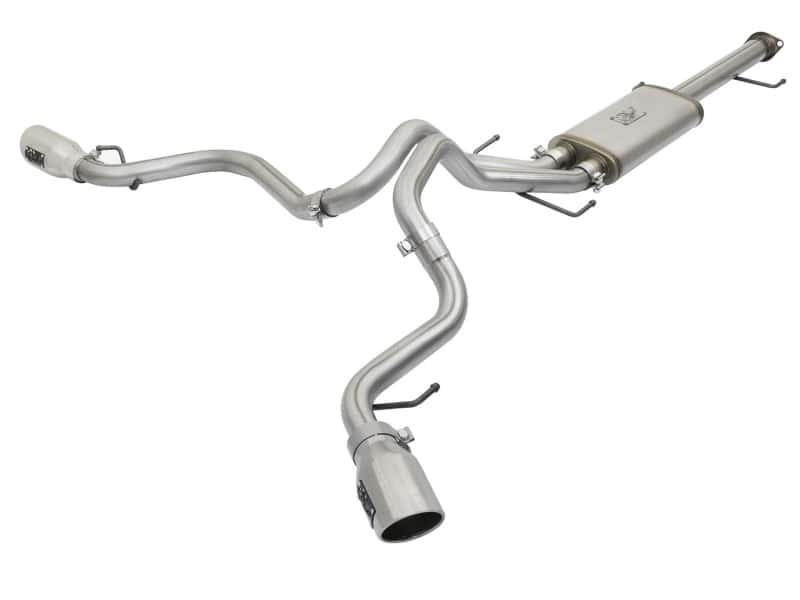 aFe — aFe MACH Force-Xp 3in - 2.5in SS Cat-Back Dual Exhaust w/Polished Tips 07-14 Toyota FJ Cruiser 4.0L
Cat-Back Exhaust - view 1