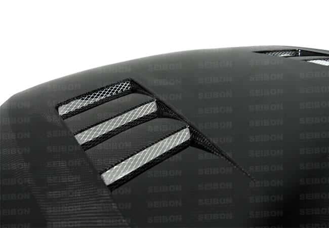 Seibon — Seibon 05-10 Scion tC (ANT10L) TS-Style Carbon Fiber Hood - view 7