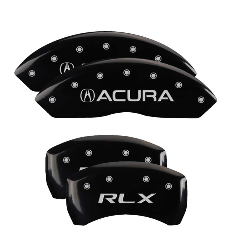 MGP — MGP 4 Caliper Covers Engraved Front Acura Engraved Rear RLX Black finish silver ch
Caliper Covers - view 1