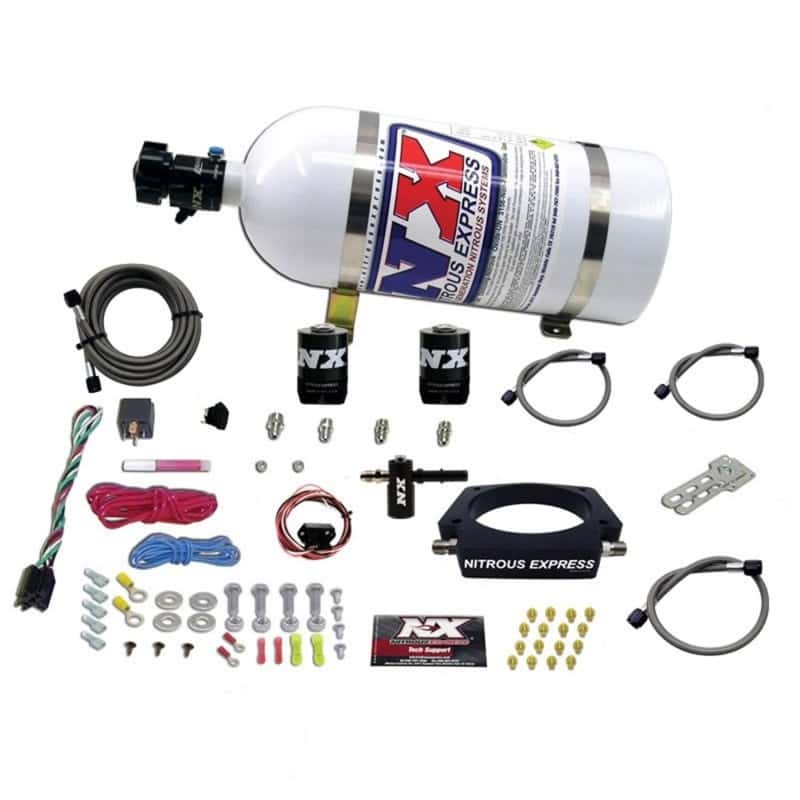 Nitrous Express — Nitrous Express 2014+ Chevrolet Corvette C7 Nitrous Plate Kit (50-300HP) w/10lb Bottle
Injection System Kit
N2OSys - view 1