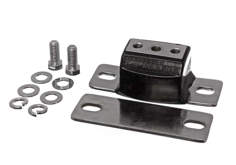 Energy Suspension — Energy Suspension Chrome GM Trans Mount - Black - view 1