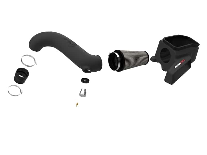 aFe — aFe Magnum FORCE Stage-2 Pro Dry S Cold Air Intake System 15-19 Volkswagen GTI (MKVII) L4-2.0L (t)
Magnum FORCE Intake - view 3