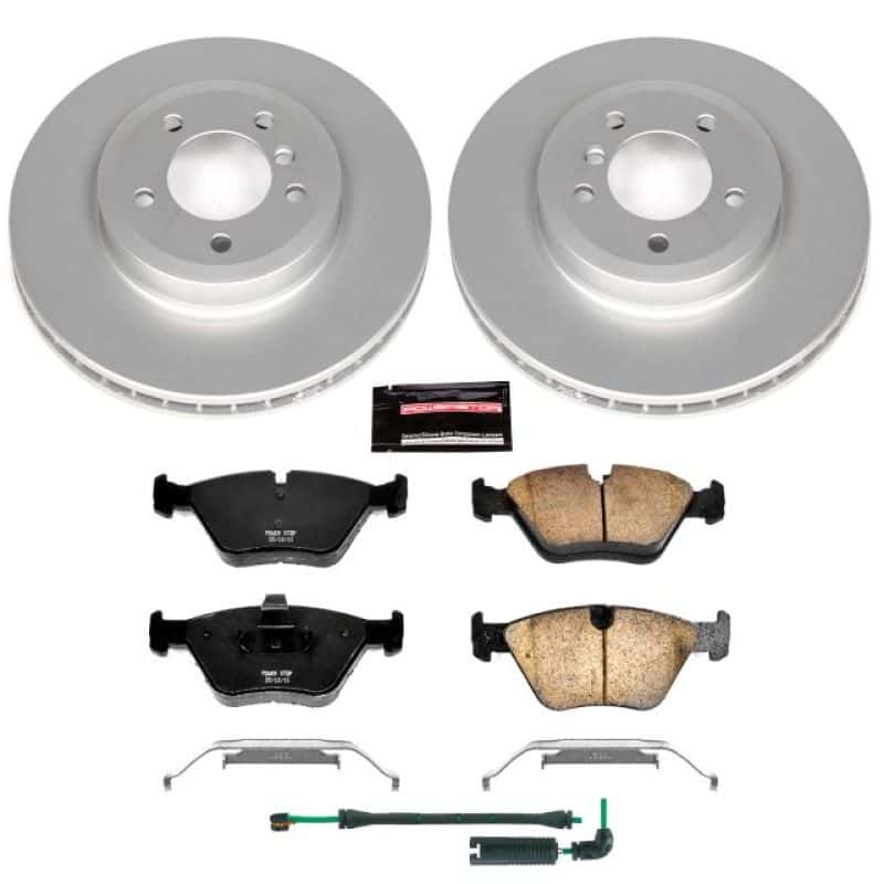 PowerStop — Power Stop 01-06 BMW 330Ci Front Z23 Evolution Sport Coated Brake Kit - view 1