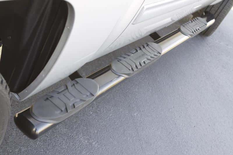 LUND — Lund 19 Chevy Silverado 1500 CrewCab (6.5ft Bed Rocker Panel Mount) 5inOval WTW SS NerfBars-Polished
5 In OVAL WTW STAINL
Nerf/StepBarWTW - view 3