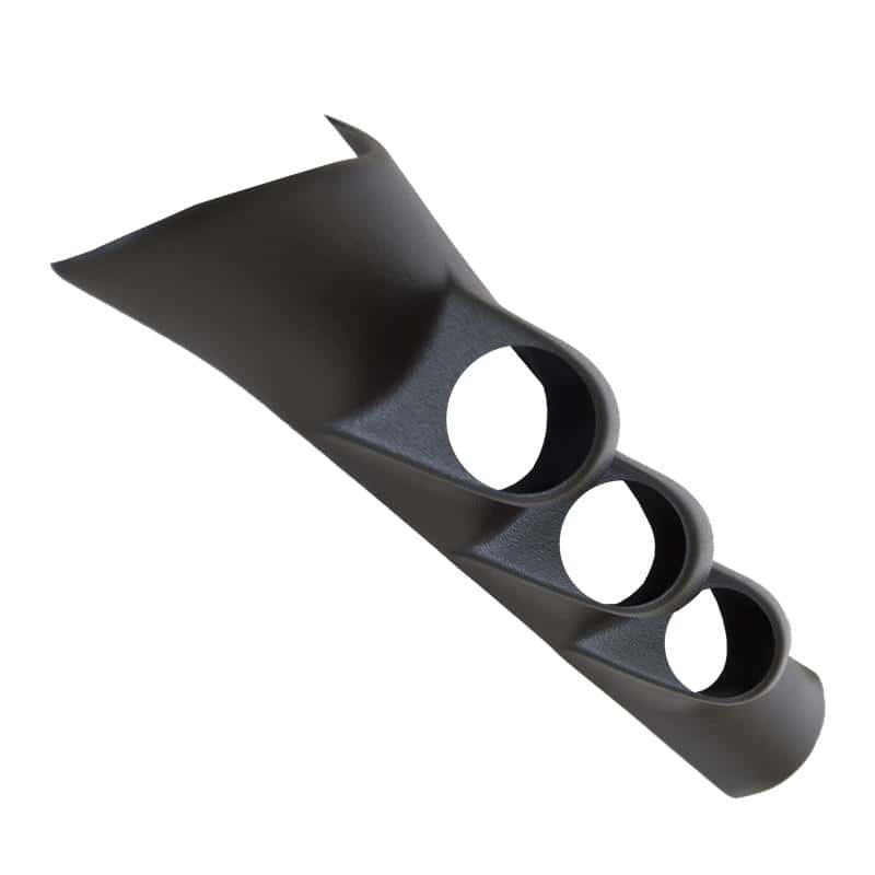 AutoMeter — Autometer 98-02 Dodge Ram (Exc 2002 1500) Black 52mm Triple Pillar
2-1/16" TRIPLE PILLA - view 1