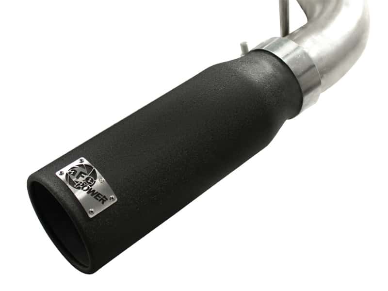 aFe — aFe MACHForce XP 2-1/2in to 3in 409 SS Cat-Back Exhaust w/ Black Tips 10-17 Toyota Tundra V8 5.7L
Cat-Back Exhaust - view 4