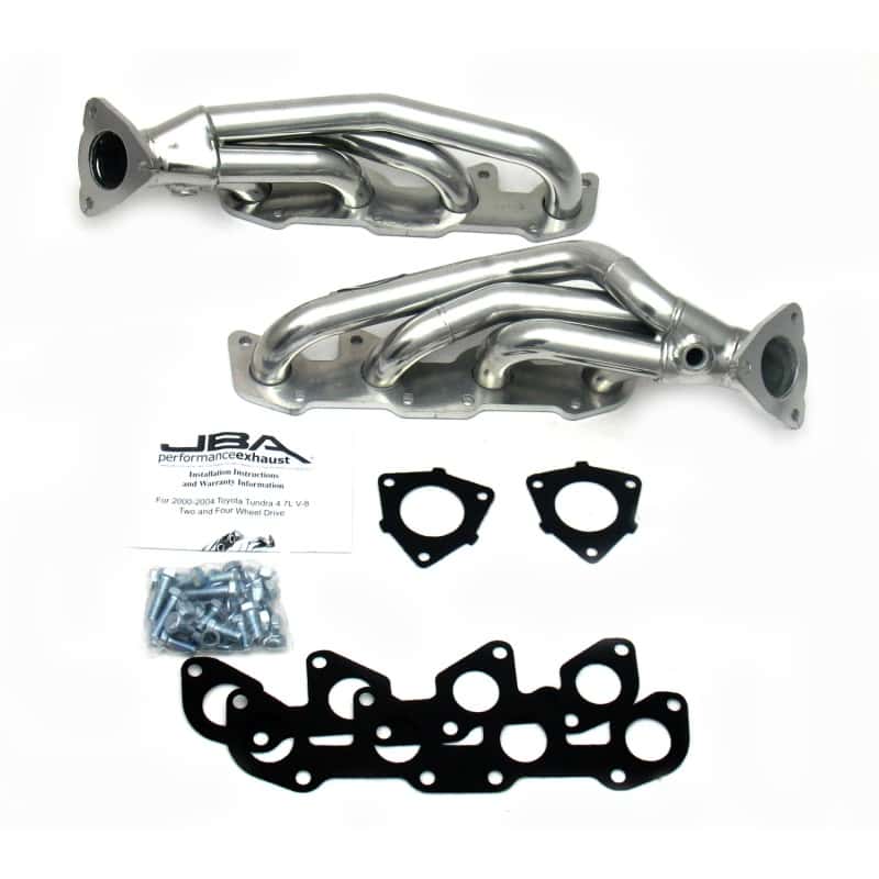 JBA — JBA 00-04 Toyota 4.7L V8 1-1/2in Primary Silver Ctd Cat4Ward Header
Exhaust Header - view 2