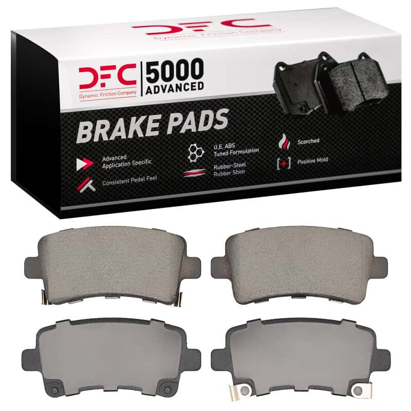 DFC — DFC 11-13 Buick Regal Rear 5000 Advanced Low Metallic Brake Pads
DFC Brake Pad Set - view 4