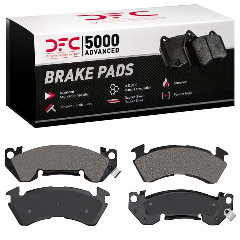 DFC — DFC 90-96 Buick Roadmaster Front 5000 Advanced Semi Metallic Brake Pads
DFC Brake Pad Set - view 4