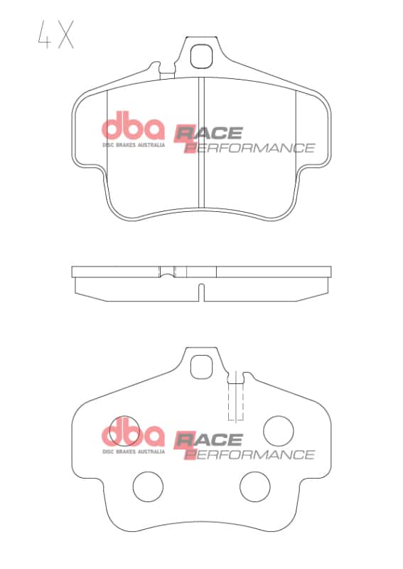 DBA — DBA 97-13 Porsche 911 996/99 RP Performance Rear Brake Pads
Brake Rotor - view 2
