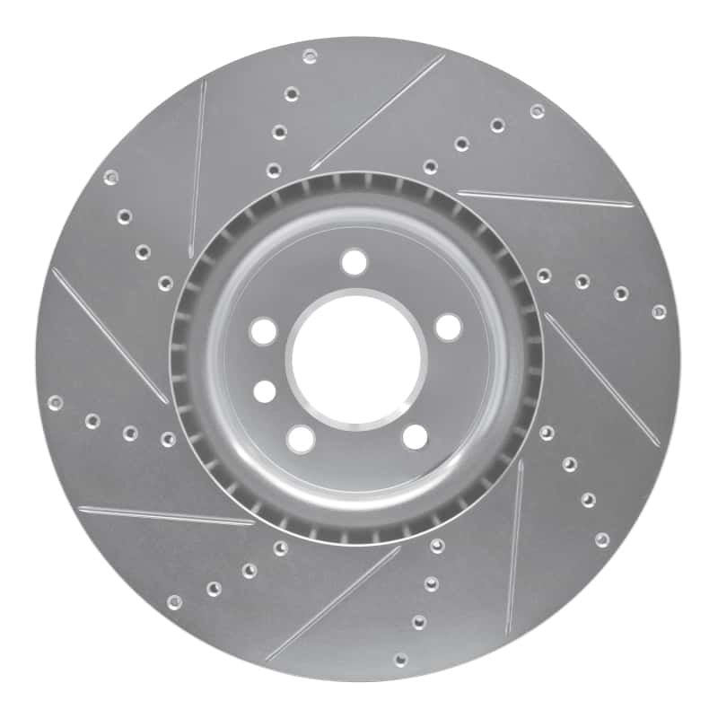 R1 Concepts — R1 10-17 Land Rover Range Rover Front Right Drilled & Slotted Silver Brake Rotor
R1 Brake Rotor Drill - view 5