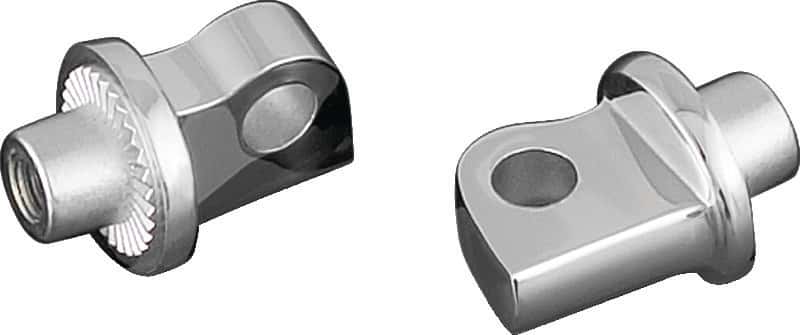 Kuryakyn — Kuryakyn Splined Male Mount Adapter Chrome - view 1