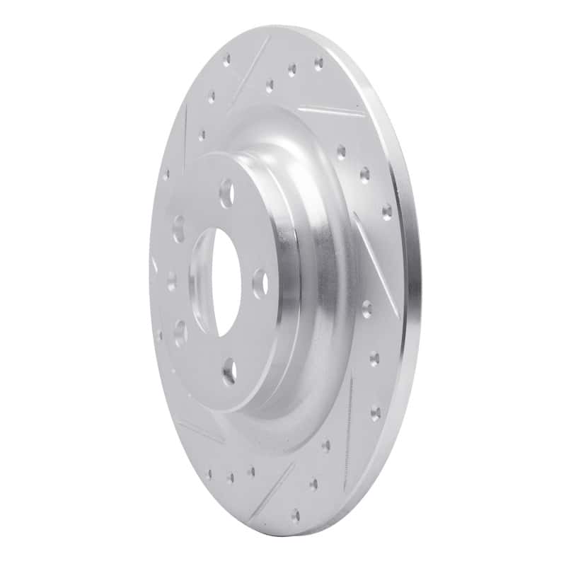 R1 Concepts — R1 18-25 Volvo S60 Rear Left Drilled & Slotted Silver Brake Rotor
R1 Brake Rotor Drill - view 2
