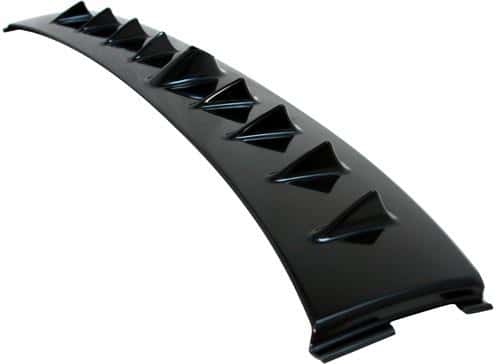 BLOX Racing — BLOX Racing Mitsubishi Evolution VIII IX Vortex Generator - ABS Black - view 1