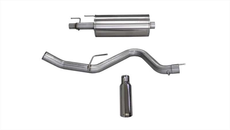 CORSA Performance — Corsa 2015-2020 Ford F-150 EcoBoost Cat-Back Single Side Exit w/ 4.0in Polished Tip
Exhaust - view 1