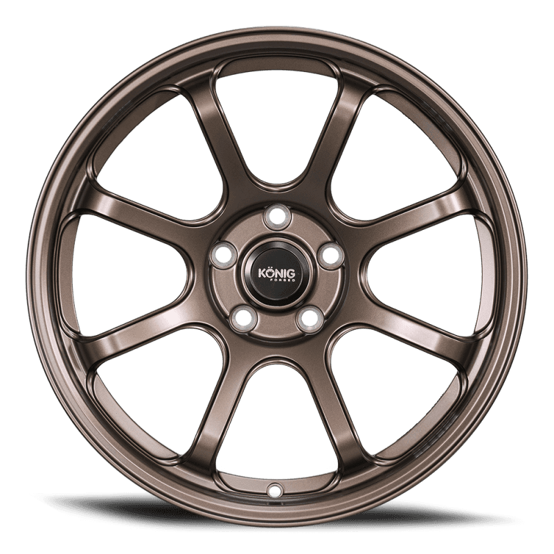 Konig — Konig Forged F6SX 18x10 5x120 ET40 Race Bronze Wheel (Knurled Bead) - view 1