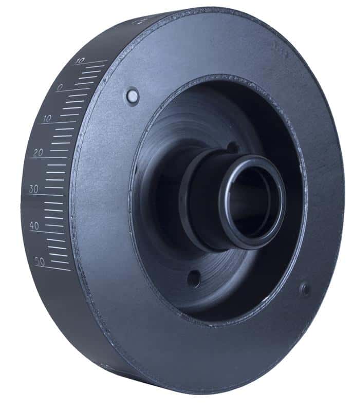 Fluidampr — Fluidampr Chevy 283 - 350 CID V-8 90 V-6 194 -292 CID Inline 6 Steel Internally Balanced Damper
Harmonic Balancer - view 2