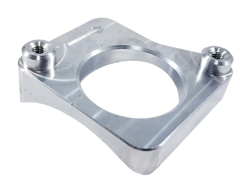 Torque Solution — Torque Solution 99-07 Toyota 4Runner/Tacoma Aluminum Denso MAF Flange (For 3in Pipe) - view 1