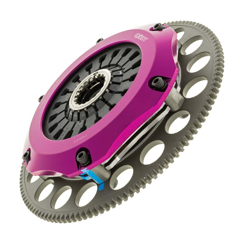 Exedy — Exedy 1993-1995 Mazda RX-7 R2 Hyper Compe-R Twin Cerametallic Clutch Rigid Center Disc Pull Type
Hyper Compe Series - view 4