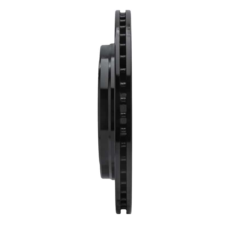 R1 Concepts — R1 13-19 Cadillac ATS Rear Left Drilled & Slotted Black Brake Rotor
R1 Brake Rotor Drill - view 3