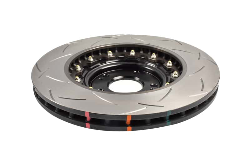 DBA — DBA 22-23 Hyundai Elantra N/Kona N Front 5000 Series Slotted Rotor w/Black Hat
Brake Rotor - view 2