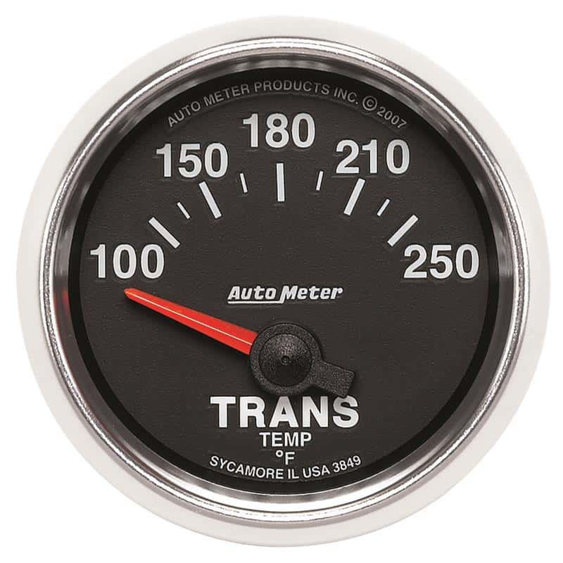 AutoMeter — Autometer GS 52mm 100-250 Degree F Short Sweep Electronic Transmission Temperature Gauge
2-1/16" TRANS TEMP, - view 2