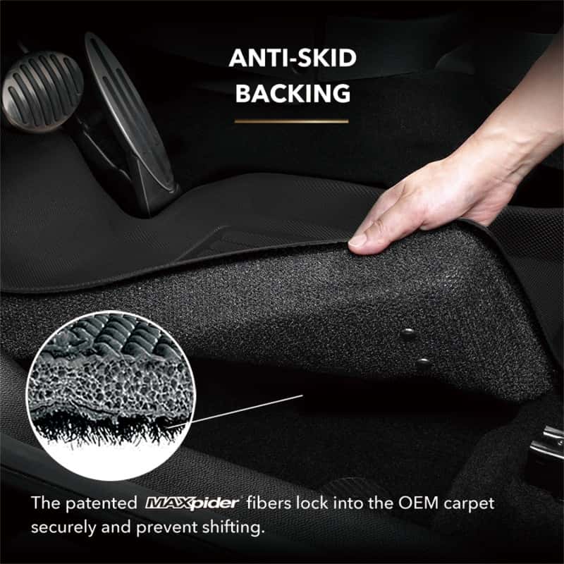 3D MAXpider — 3D MAXpider 22-24 Mercedes-Benz Eqb 5-Seat (X243) Kagu Black R1 R2
Floor Mat Set - view 5