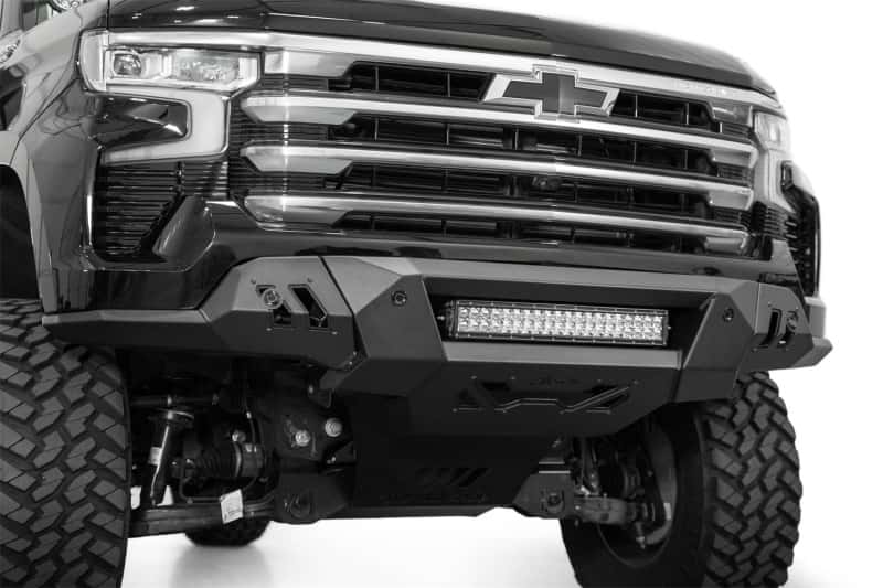 Addictive Desert Designs — Addictive Desert Designs2022+ Chevrolet Silverado 1500 Black Label Front Bumper
Bumper- Front - view 10