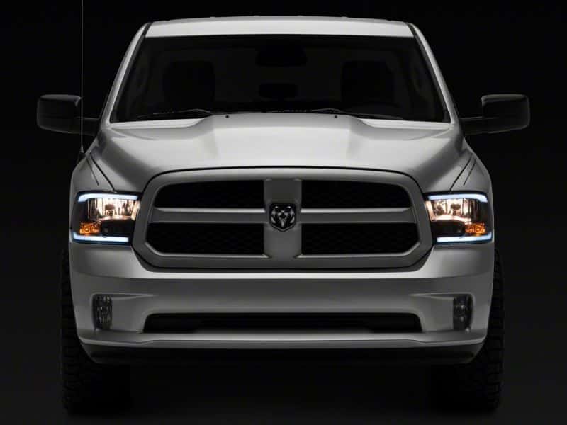 Raxiom — Raxiom 09-18 Dodge RAM 1500/2500/3500 Axial Headlights w/ SEQL LED Bar- Blk Housing (Clear Lens)
Headlights - view 10