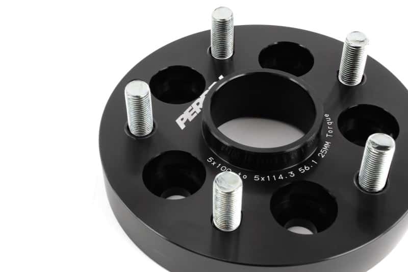 Perrin Performance — PERRIN Subaru/Toyota/Scion 25mm Wheel Adapter (Bolt-On Type) 5x100 to 5x114.3 w/56mm Hub - Pair
paPSP-WHL-226BK - view 7