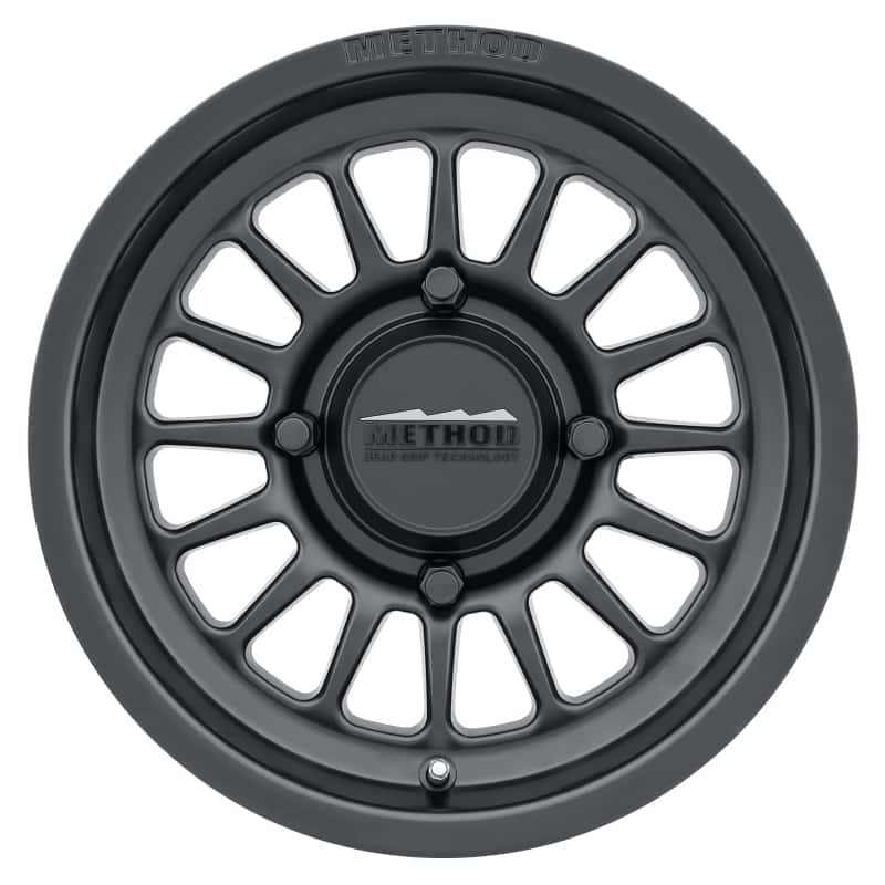 Method Wheels — Method MR411 Bead Grip 15x10 / 6+4/25mm Offset / 4x136 / 106.25mm CB Matte Black Wheel - view 1