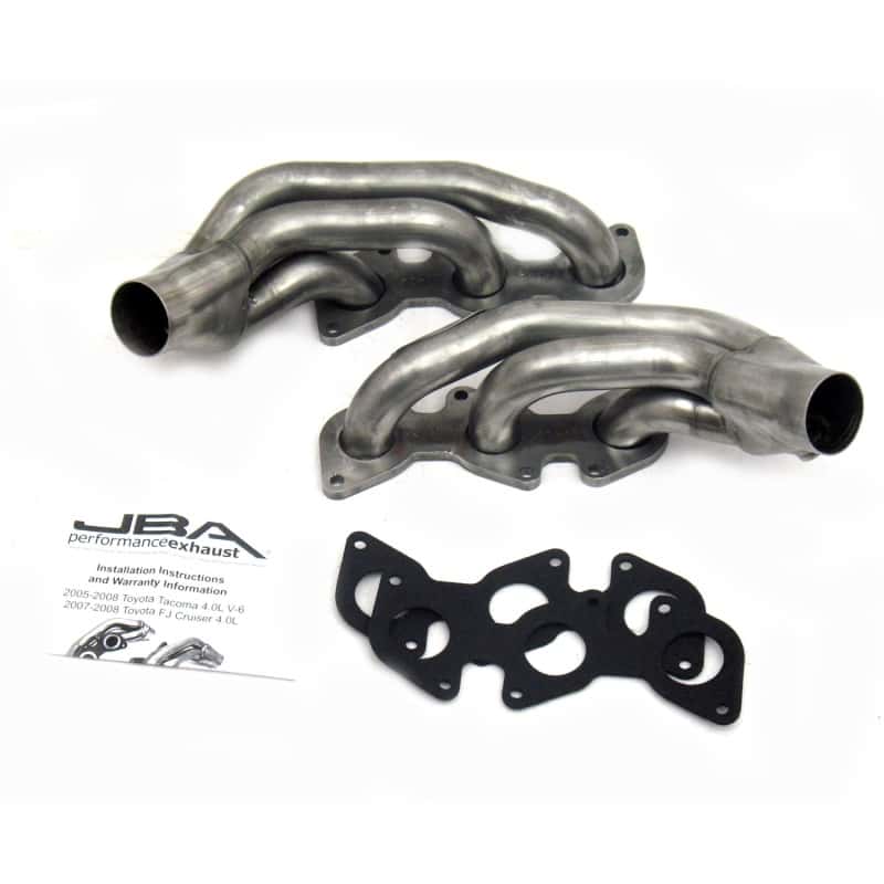JBA — JBA 03-09 Toyota 4.0L V6 w/o A.I.R. 1-1/2in Primary Raw 409SS Cat4Ward Header
Exhaust Header - view 2