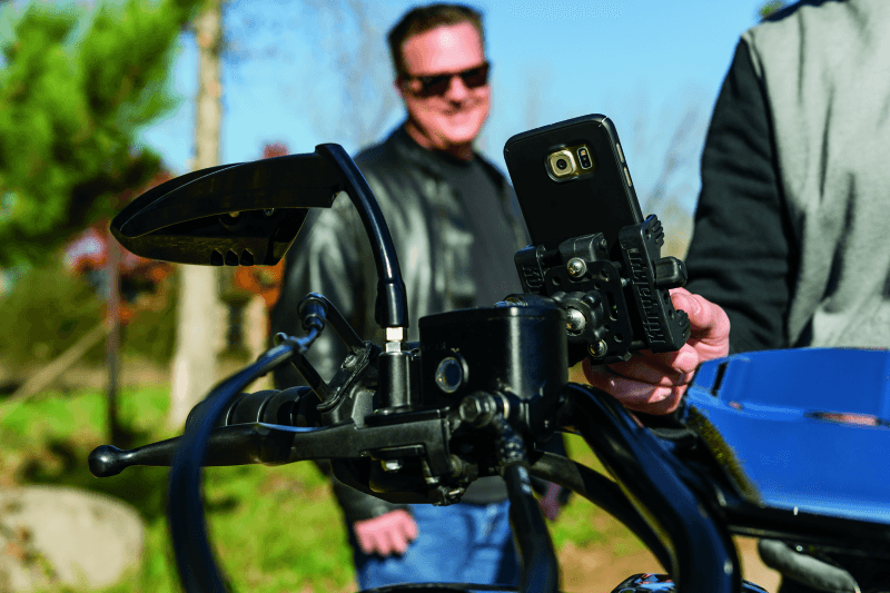 Kuryakyn — Kuryakyn Tech Connect Perch Mount Black Standard - view 2