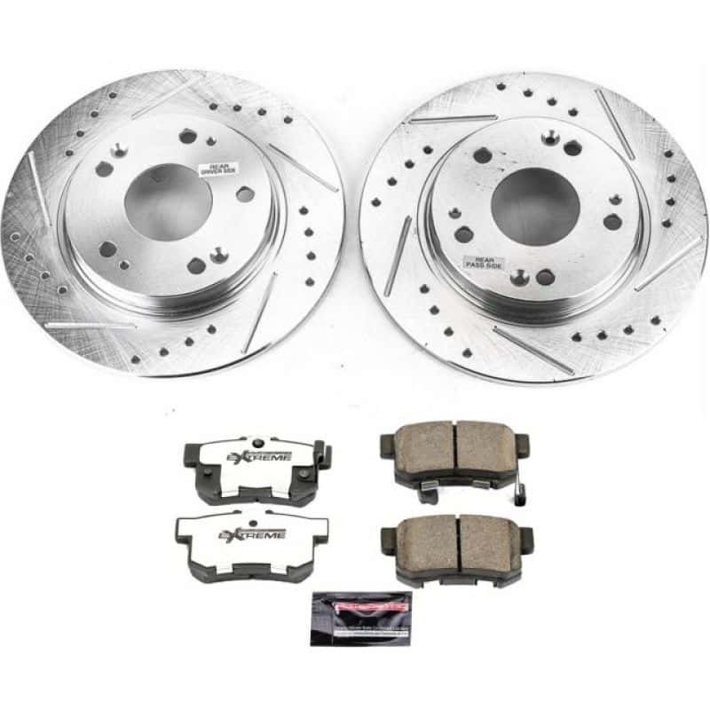 PowerStop — Power Stop 11-15 Honda CR-Z Rear Z26 Street Warrior Brake Kit - view 1