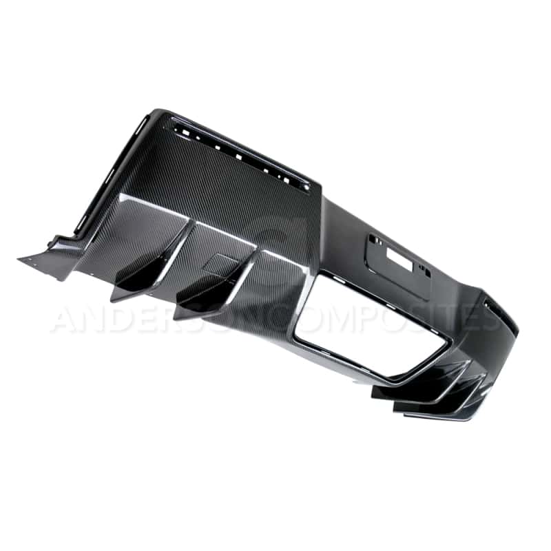 Anderson Composites — Anderson Composites 14+ Chevrolet Corvette C7 Stingray/Z06 Rear Diffuser - view 1