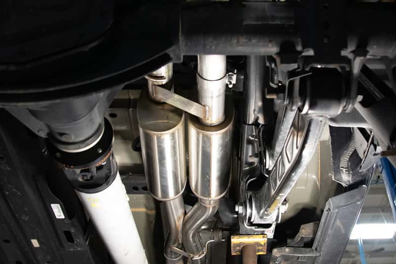 CORSA Performance — Corsa 2021-2024 Dodge Ram TRX Crew Cab Xtreme Catback Exhaust Dual Rear Gunmetal Tip
Exhaust - view 7