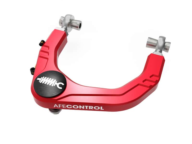 aFe — aFe Control 24-26 Toyota Tacoma Upper Control Arms - Set (Red)
Upper Control Arms - view 4