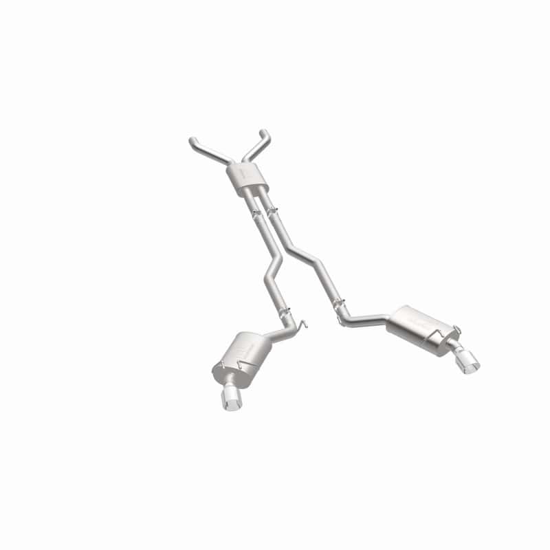 Magnaflow — MagnaFlow Cat-Back Stainless Dual Split Rear Exit 4in Polished Tips 11-15 Chevy Camaro 3.6L V6
Cat-Back - view 41