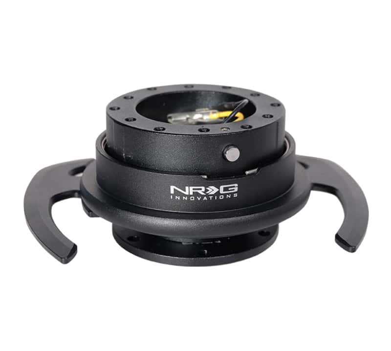 NRG — NRG Quick Release Kit Gen 4.0 - Black Body / Black Ring w/ Handles - view 2
