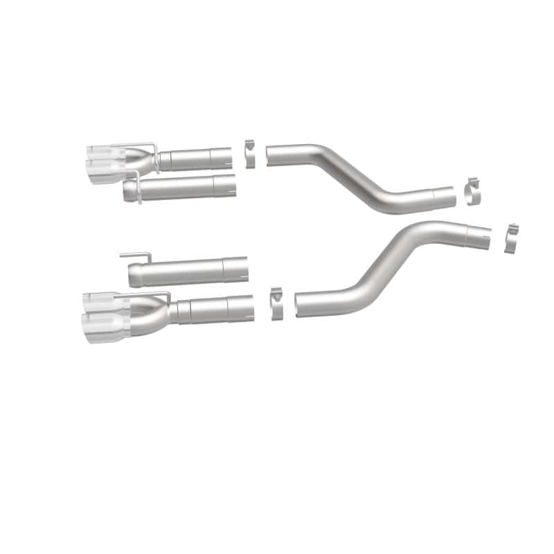 Magnaflow — MagnaFlow Axle-Back, SS, 3in, Quad Split Rear 3.5 Tips 2015 Dodge Challenger incl SRT Hellcat
Axle-Back - view 8
