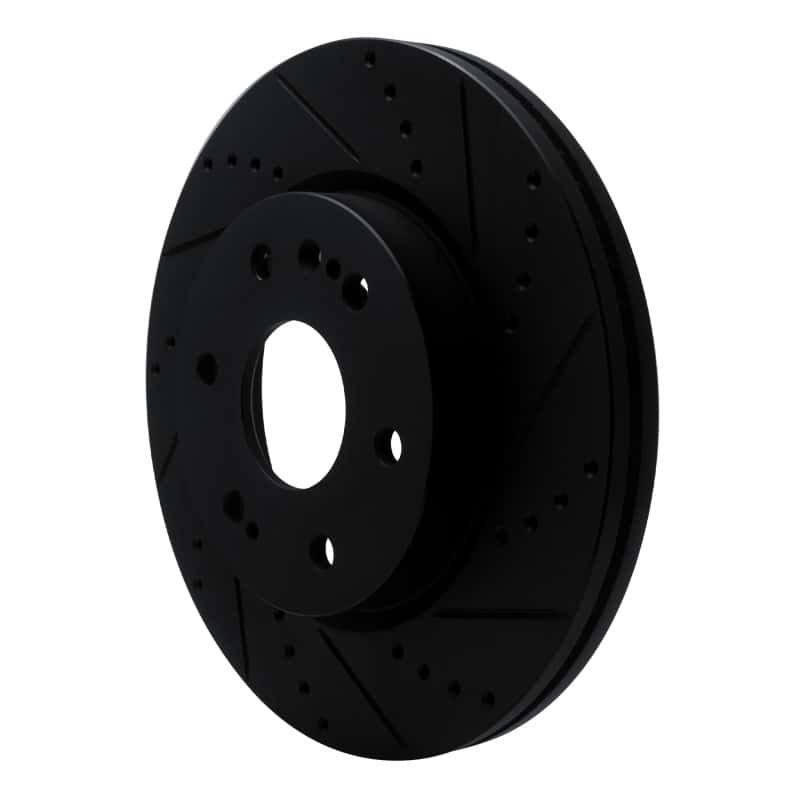 R1 Concepts — R1 2019-2026 Cadillac Escalade ESV Front Right Drilled & Slotted Black Brake Rotor
R1 Brake Rotor Drill - view 2
