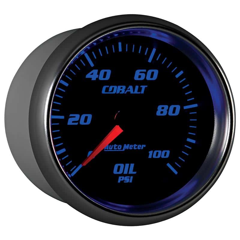 AutoMeter — Autometer Cobalt 66mm 0-100 PSI Oil Pressure Gauge
GA 2.6" OILP MECH CB - view 7