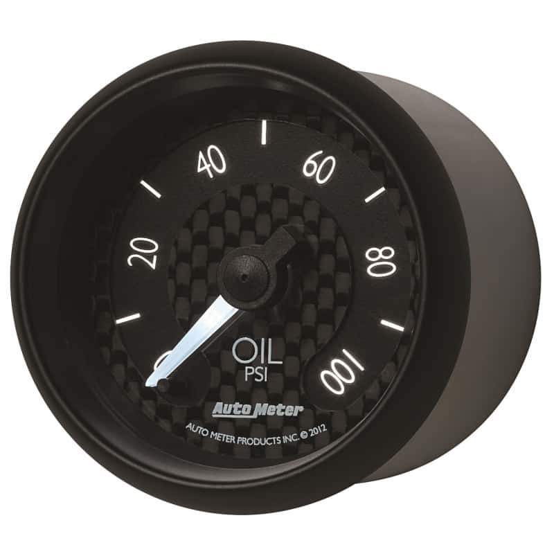 AutoMeter — Autometer GT Series 52mm Full Sweep Electronic 0-100 PSI Oil Pressure Gauge
2-1/16" OIL PRESS, 0 - view 9