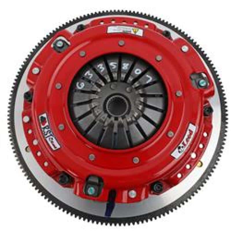 McLeod Racing — McLeod RXT Twin Disc Clutch Kit 18-23 Ford Mustang RXT 1 1/8 x 26 Spline 164T 8 Bolt AL Flywheel
Clutch/Flywheel Kit - view 1